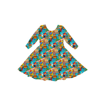 Shred The Shore Youth Twirl Dress **PreOrder**