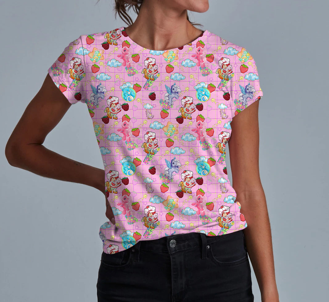 Growing Up Girly Adult Women's T-shirt **PreOrder**