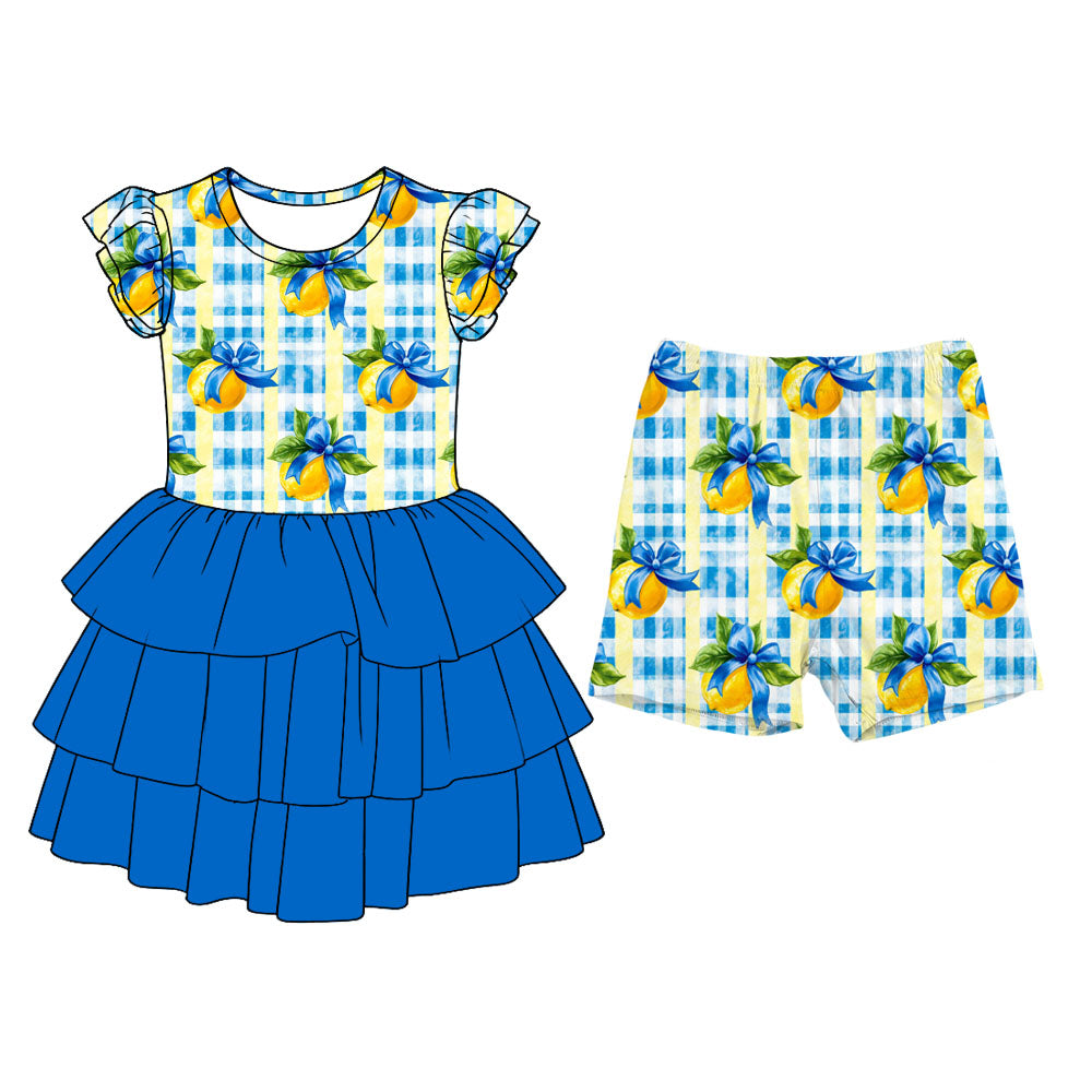 Citrus Sunshine Youth Tutu Dress *RTS*
