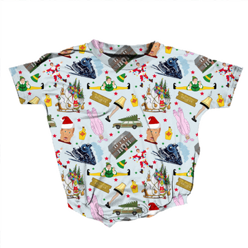Holiday Movie Mashup Romper **Preorder**