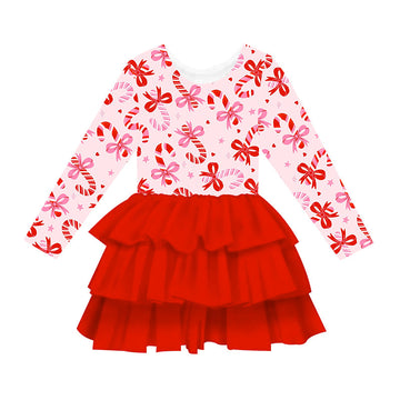 Candy Cane Lane Youth Tutu Dress **PreOrder**