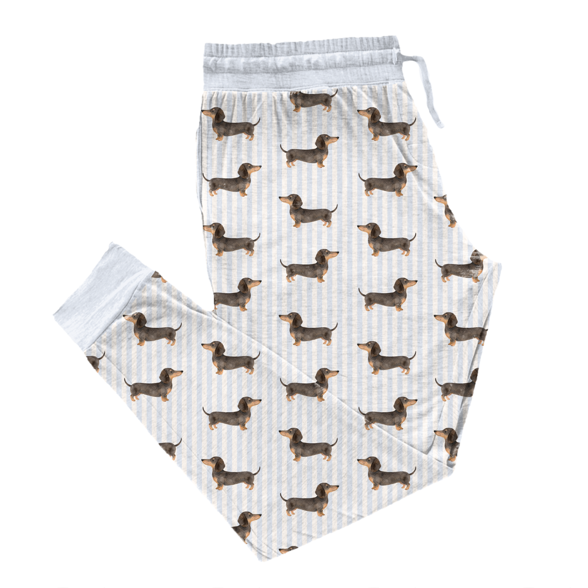 Doxie Daydreams Blue Adult Joggers **PreOrder**