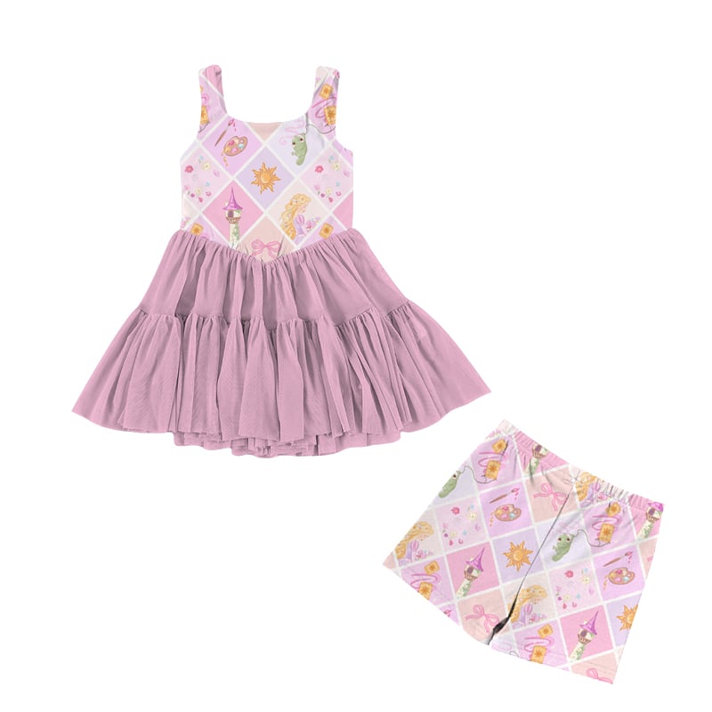Dreams Beyond the Tower Youth Yoga Dress **PreOrder**