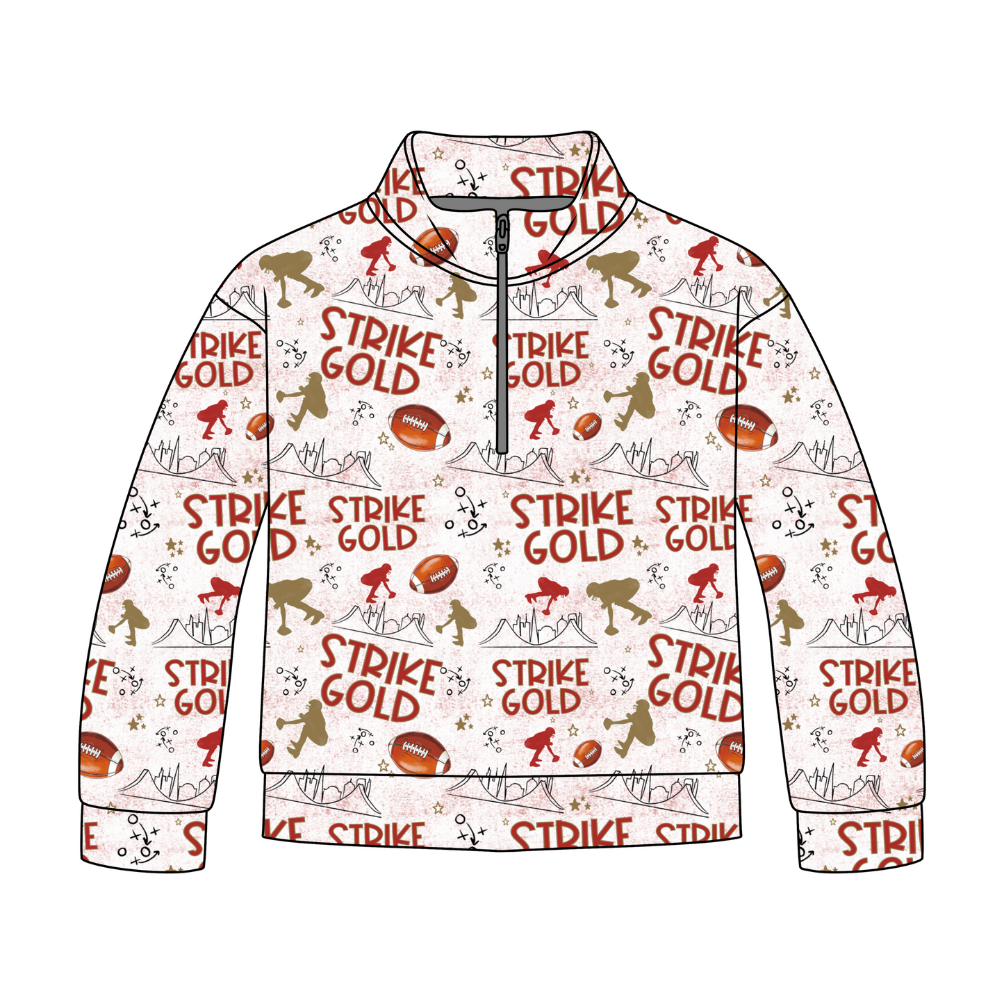 San Francisco Quarter Zip-Up *RTS*