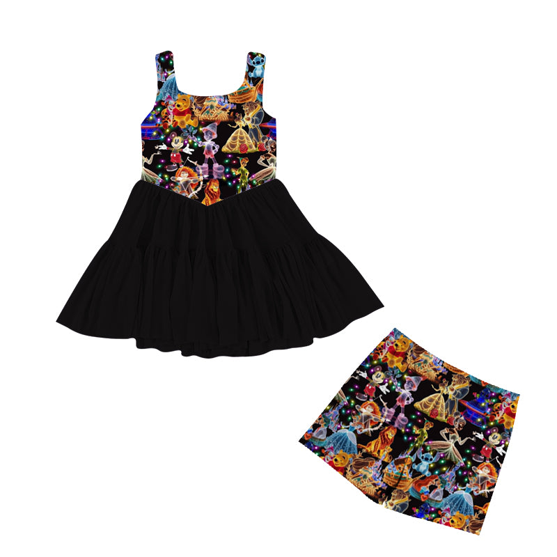 Holiday Globe Parade Youth Yoga Dress **PreOrder**