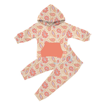 Paisley Pastels Youth Sweatshirt Set **PreOrder**