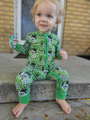 Cerebral Palsy Awareness Zipper Sleeper **PreOrder**