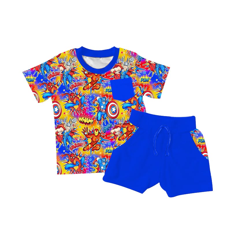 Superhero Showdown Daywear Short Set **PreOrder**
