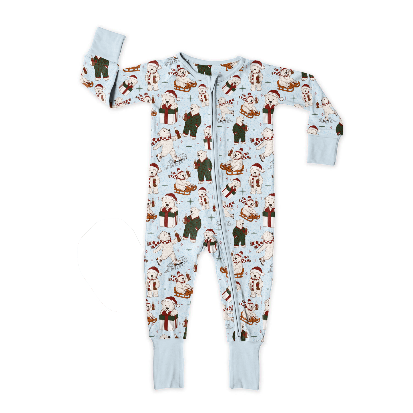 A Beary Merry Christmas Zipper Sleeper **PreOrder**