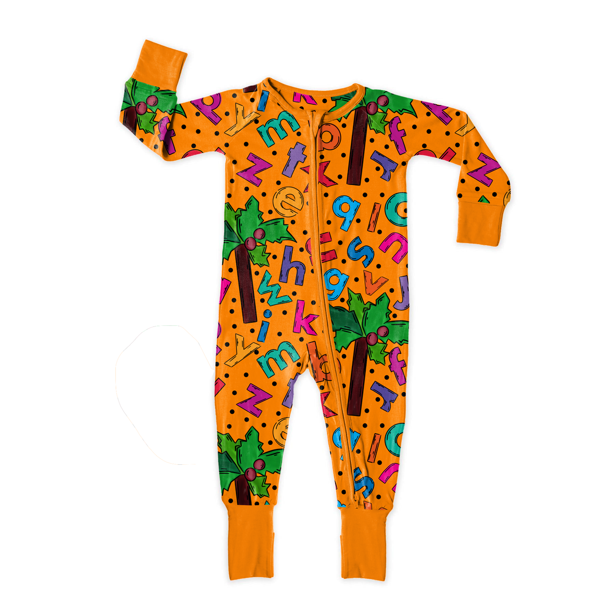 Alphabet Island Zipper Sleeper **PreOrder**