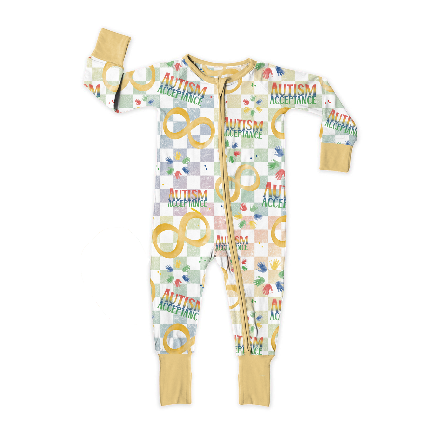 Autism Acceptance Zipper Sleeper *RTS*