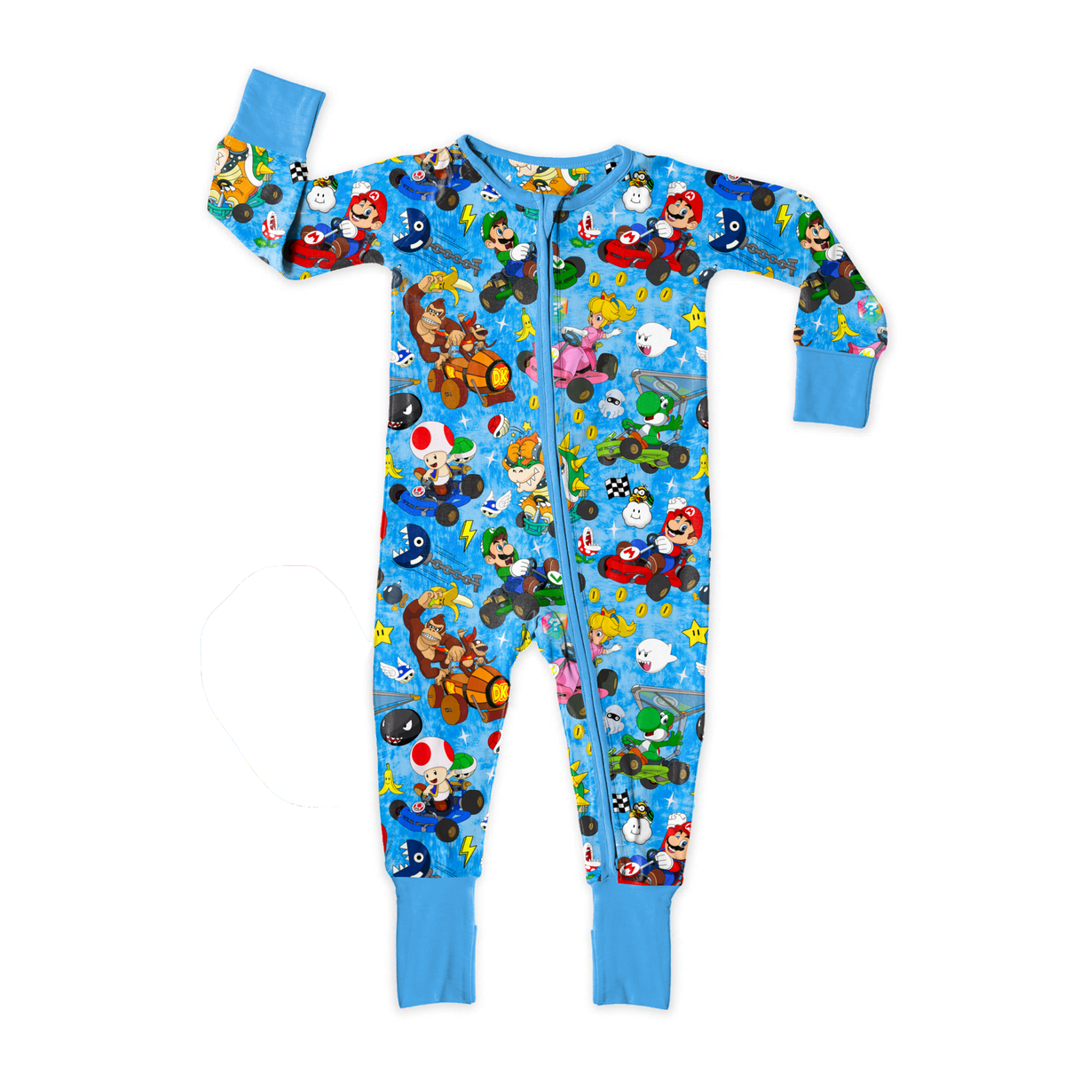 Banana Peel Burnout Zipper Sleeper **PreOrder**