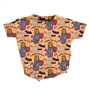 Beary Scary Medically Adaptable Romper *RTS*