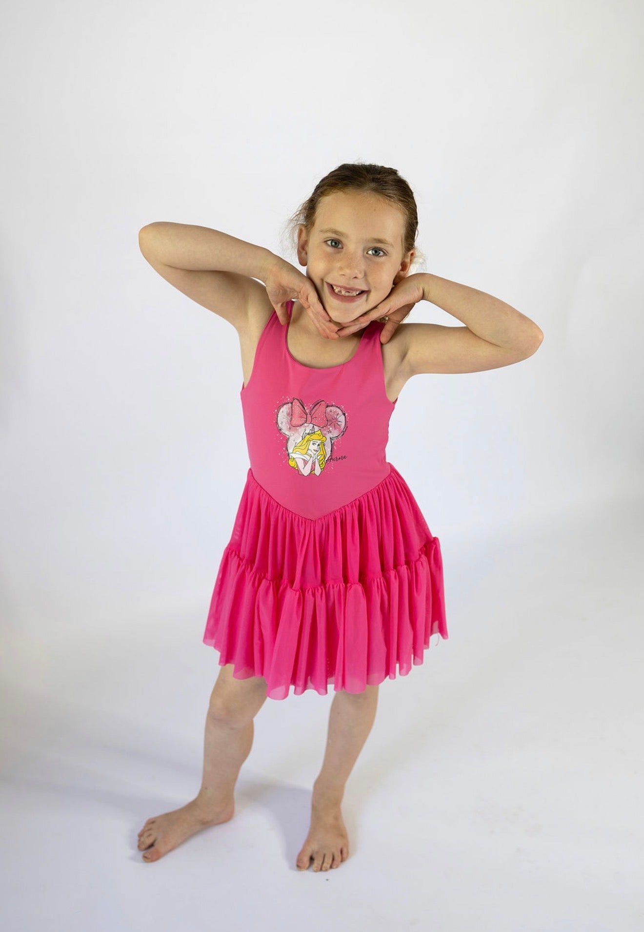 Slumber Rose Youth Yoga Dress *RTS*