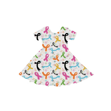 Nobody Fights Alone Youth Twirl Dress **PreOrder**