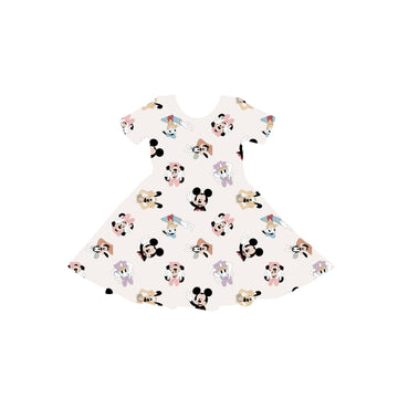 Clubhouse Cuties Youth Twirl Dress *RTS*