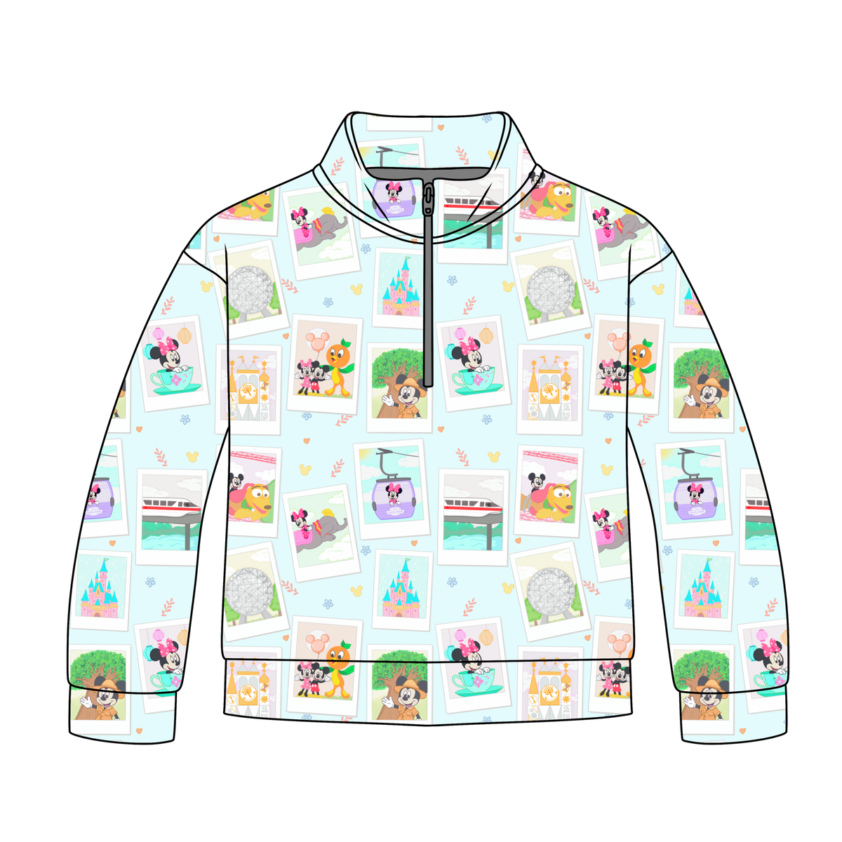 A Picture Perfect Day Quarter Zip-Up **PreOrder**