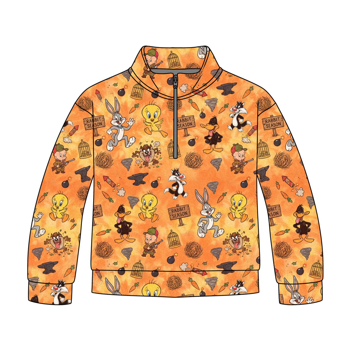 That's All Folks! Quarter Zip-Up **PreOrder**