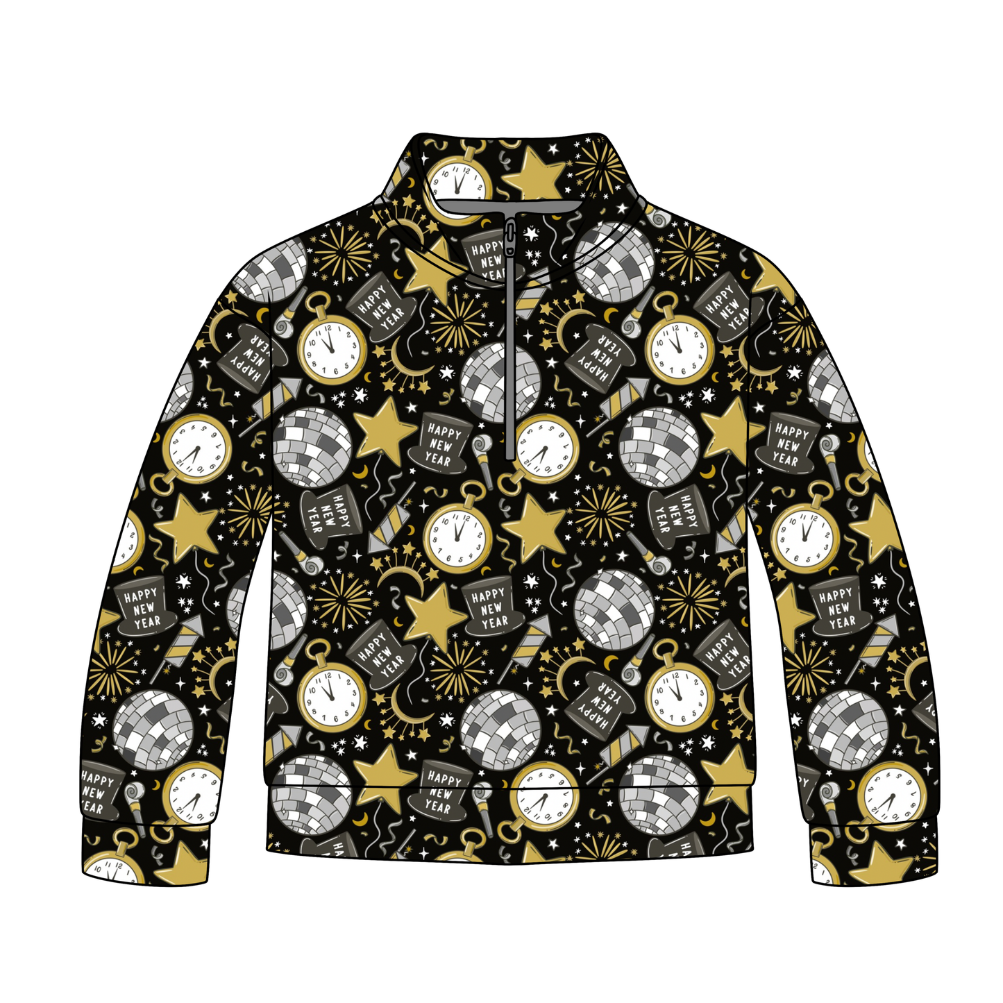 Countdown to Midnight Quarter Zip-Up **PreOrder**