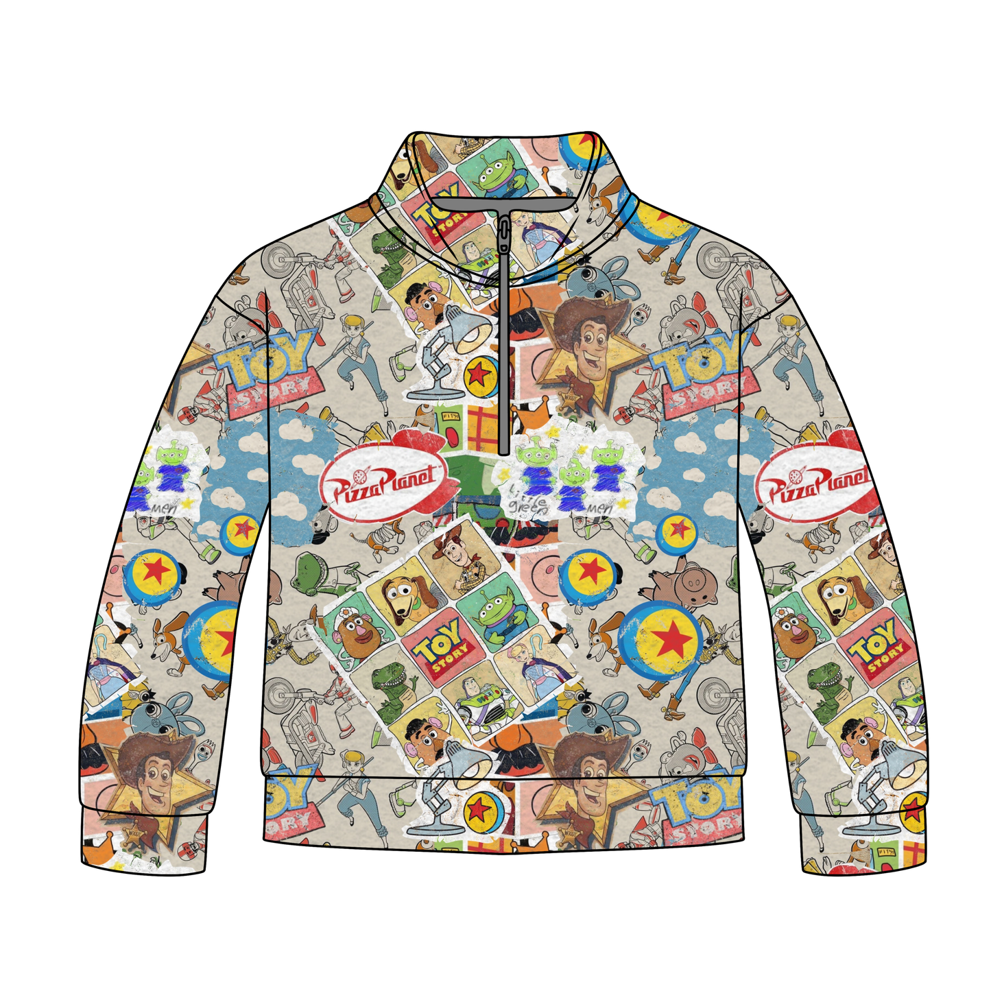 Playtime Forever Quarter Zip-Up **PreOrder**