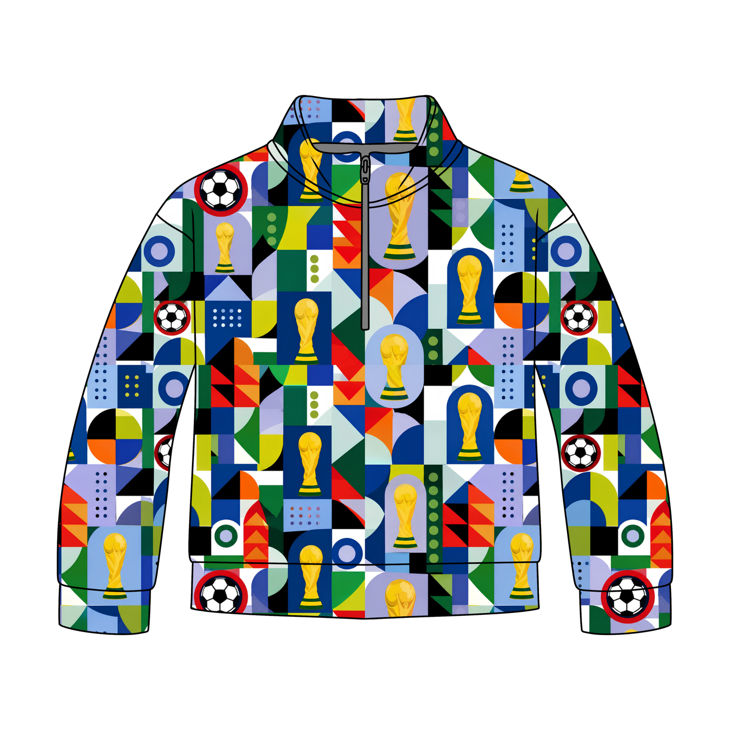 Chasing Glory Adult Quarter Zip-Up **PreOrder**