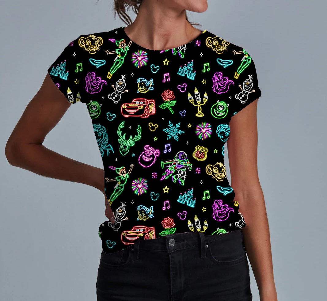 Neon Magic Women's T-shirt **PreOrder**