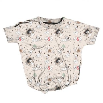 Dalmatian Days Medically Adaptable Romper *RTS*