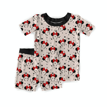 Forever In Bows Youth shorts Set **PreOrder**