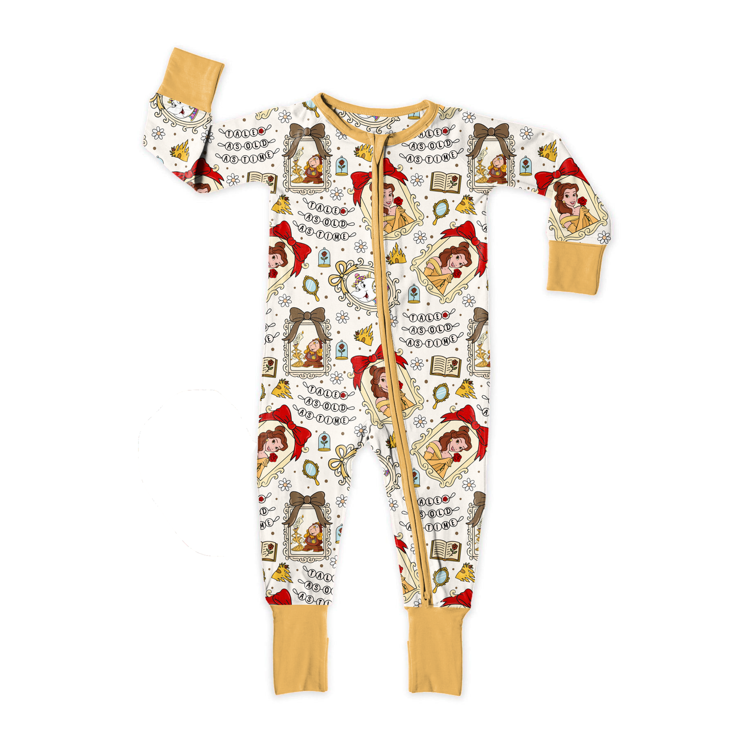 Golden Rose Dreams Medically Adaptable Zipper Sleeper *RTS*