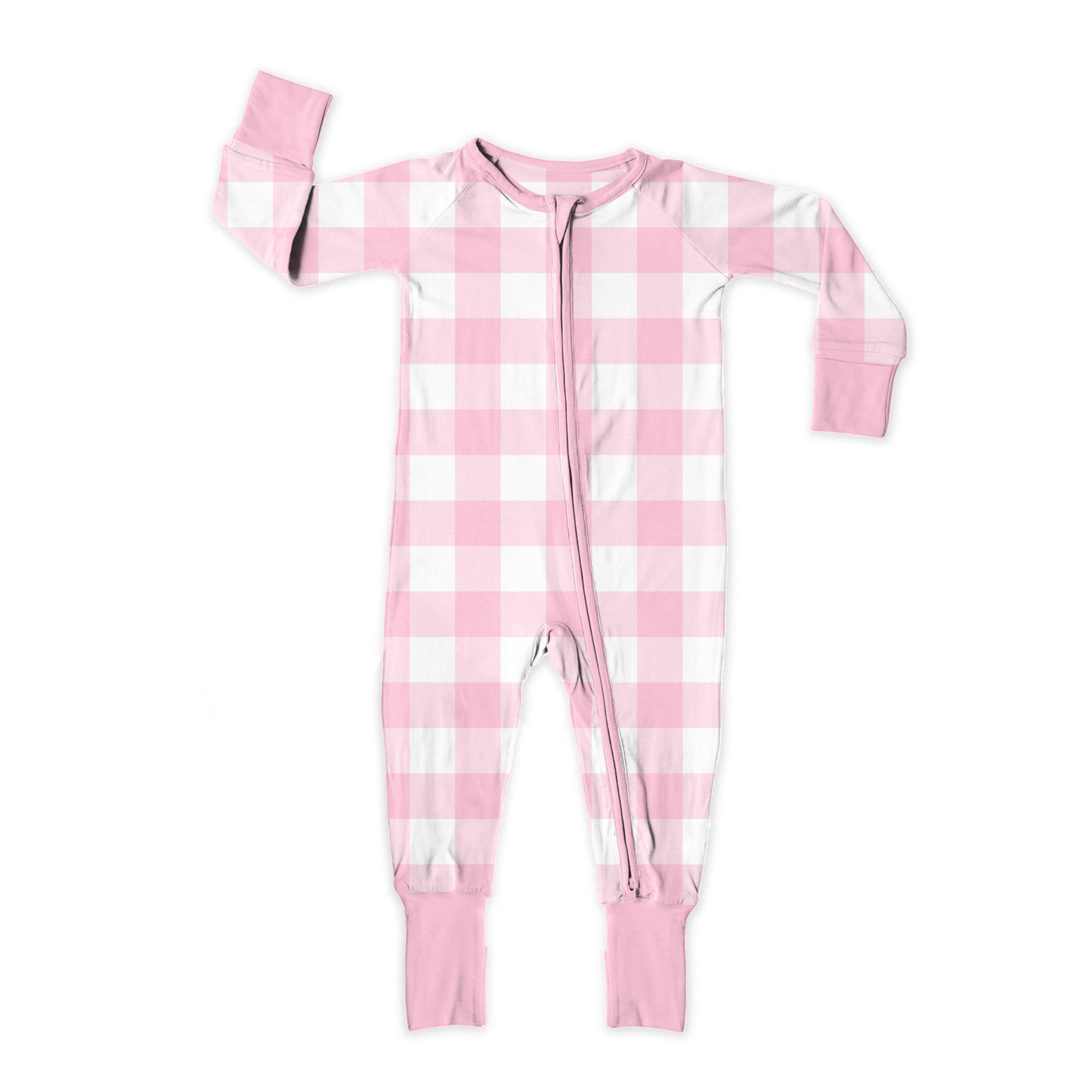 Gorgeous Gingham Zipper Sleeper *RTS*