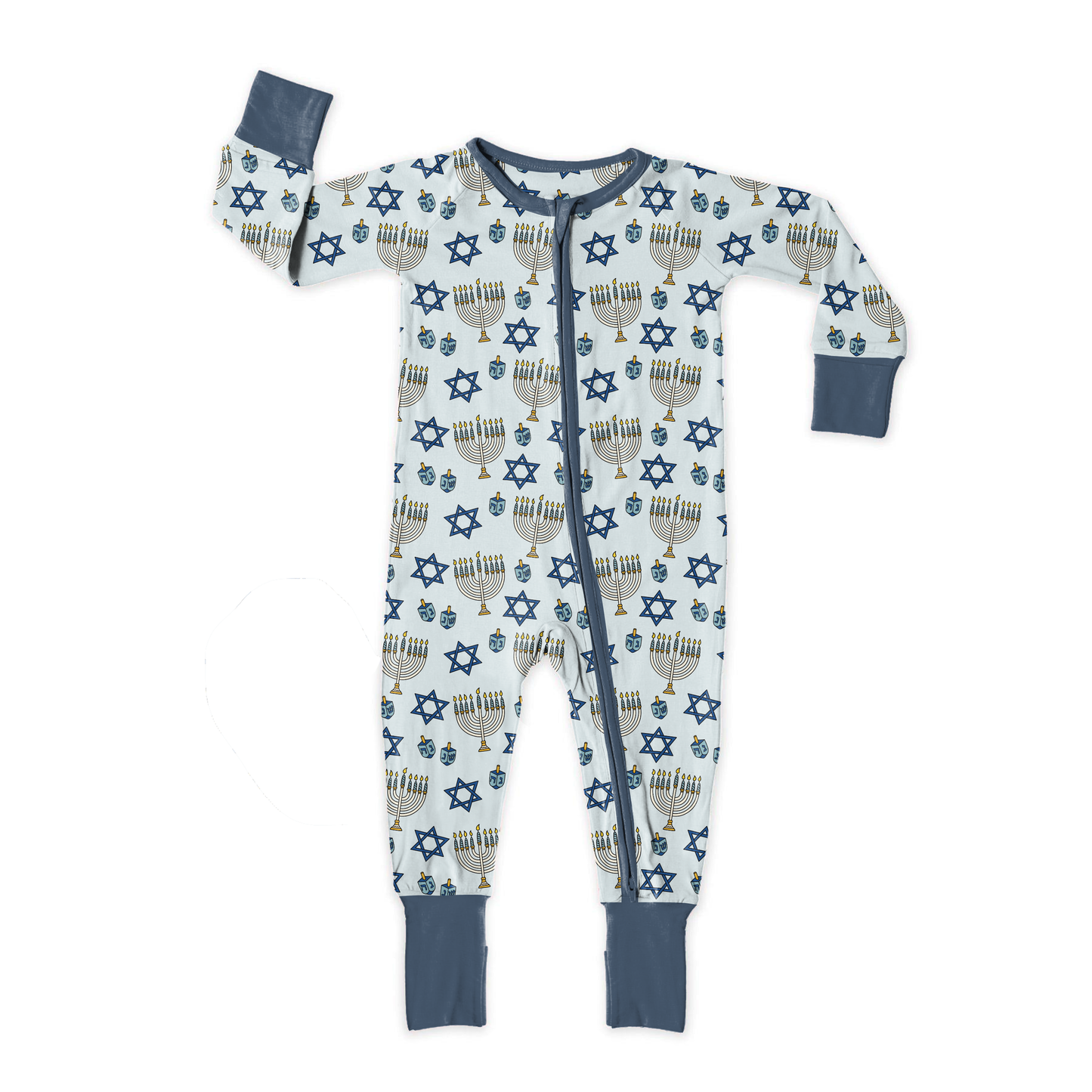 Happy Hannukah Zipper Sleeper **PreOrder**