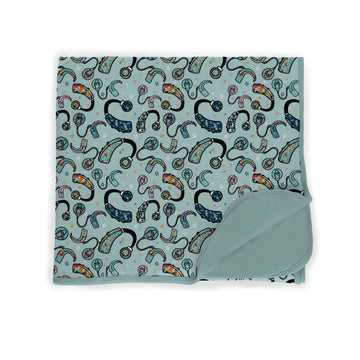 Hearing Loss Awareness Bamboo Blanket **PreOrder**