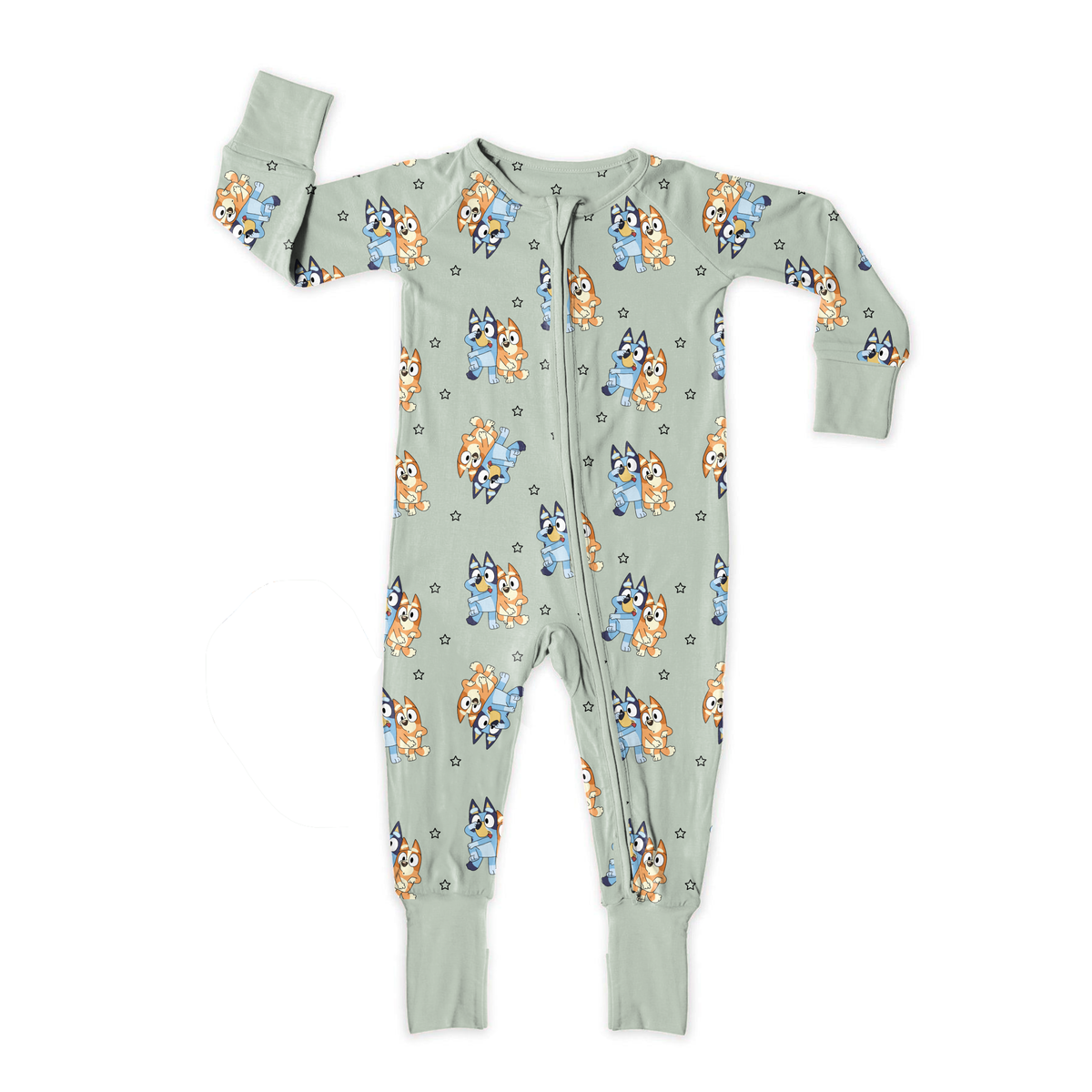 Heeler Besties Zipper Sleeper **PreOrder**