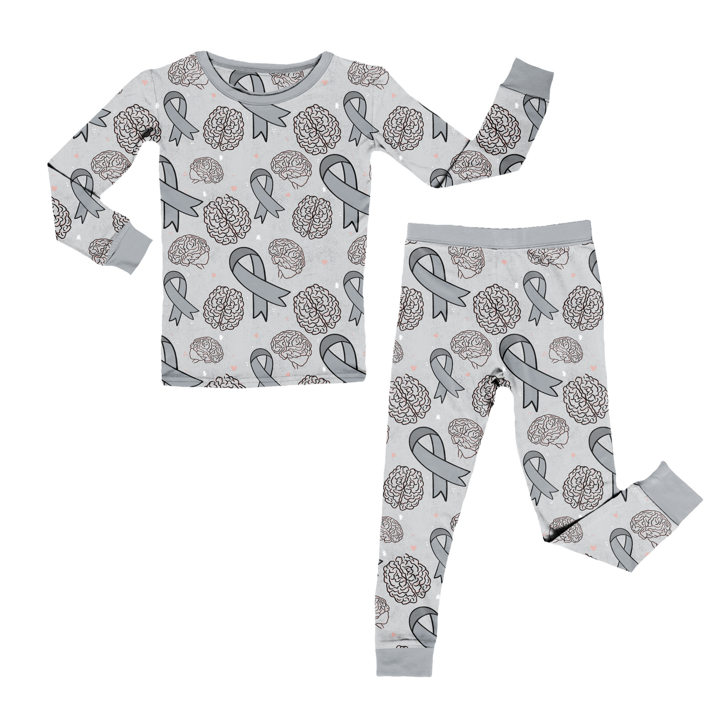 Brain Cancer & Tumor Awareness Youth Pant Set *RTS*