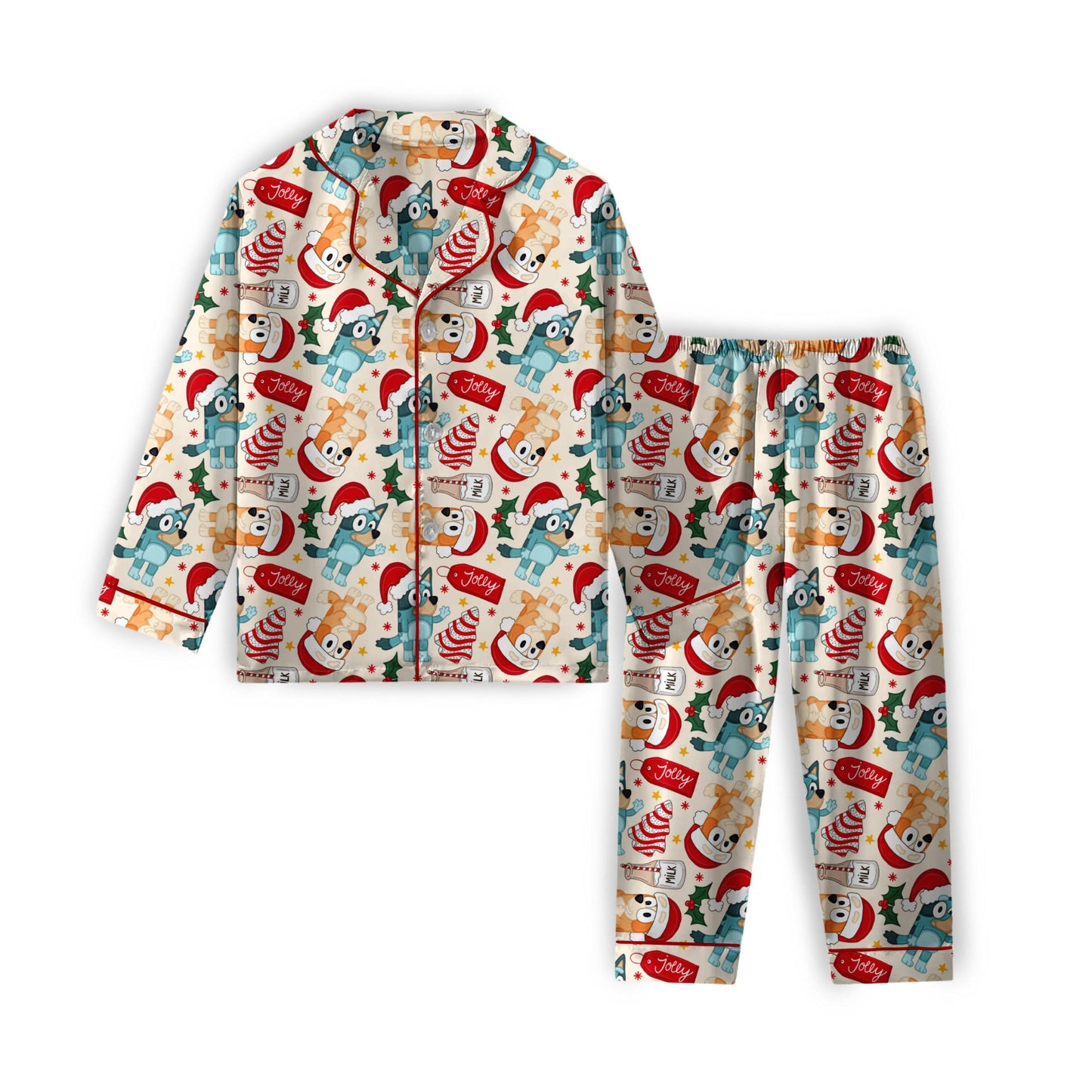Holiday Heelers Women's Bamboo Matching Lounge Set **PreOrder**