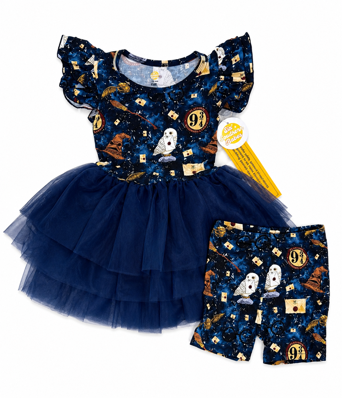 Mischief at Platform 9 3/4 Youth Tutu Dress *RTS*