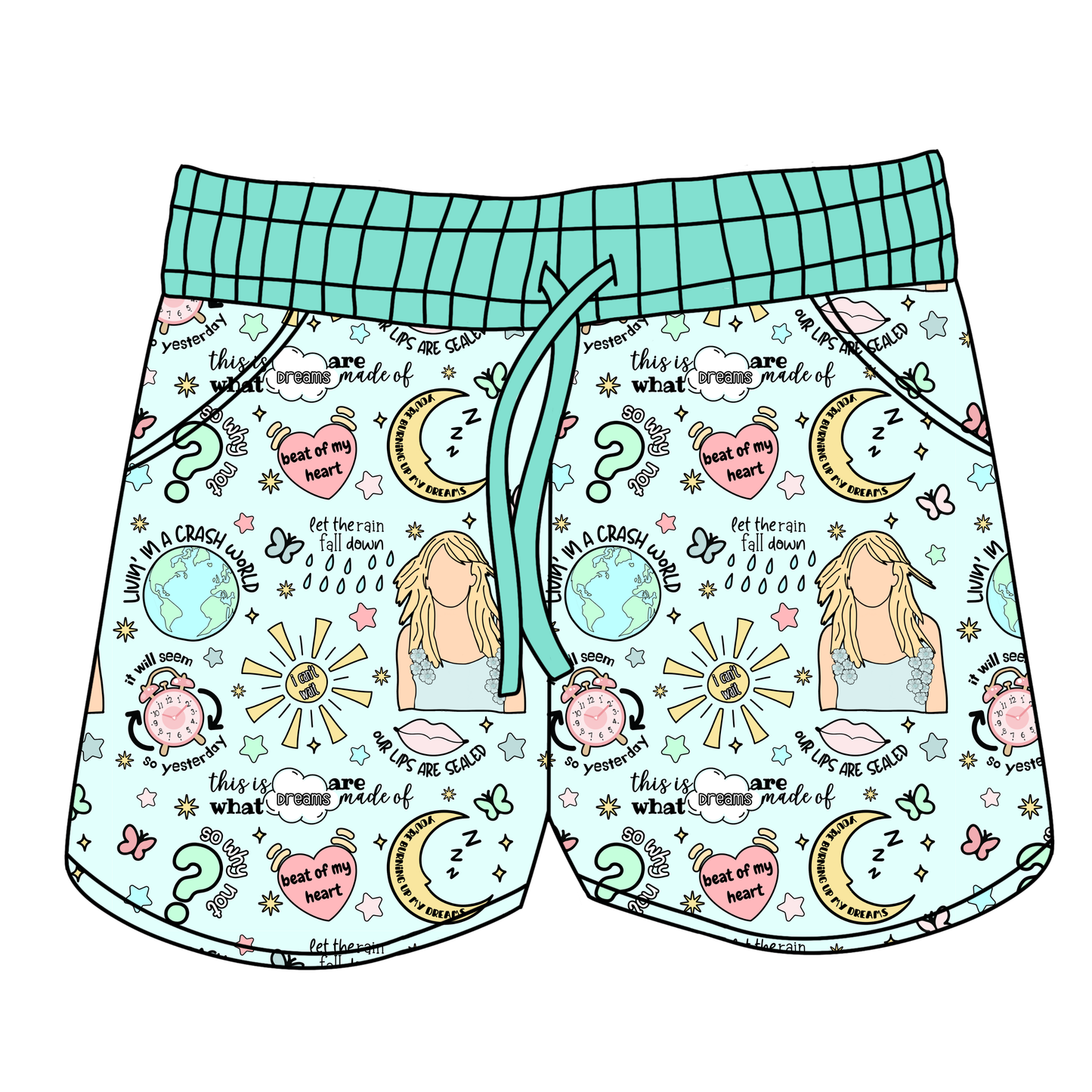 So Yesterday Women's Shorts *RTS*