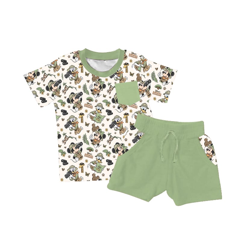 Wild About the Kingdom Daywear Short Set **PreOrder**