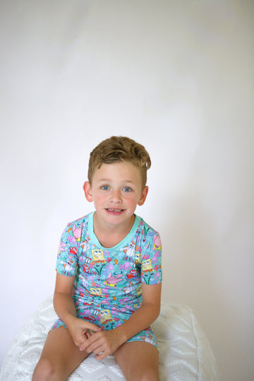 Bikini Bottom Youth Short Set **PreOrder**