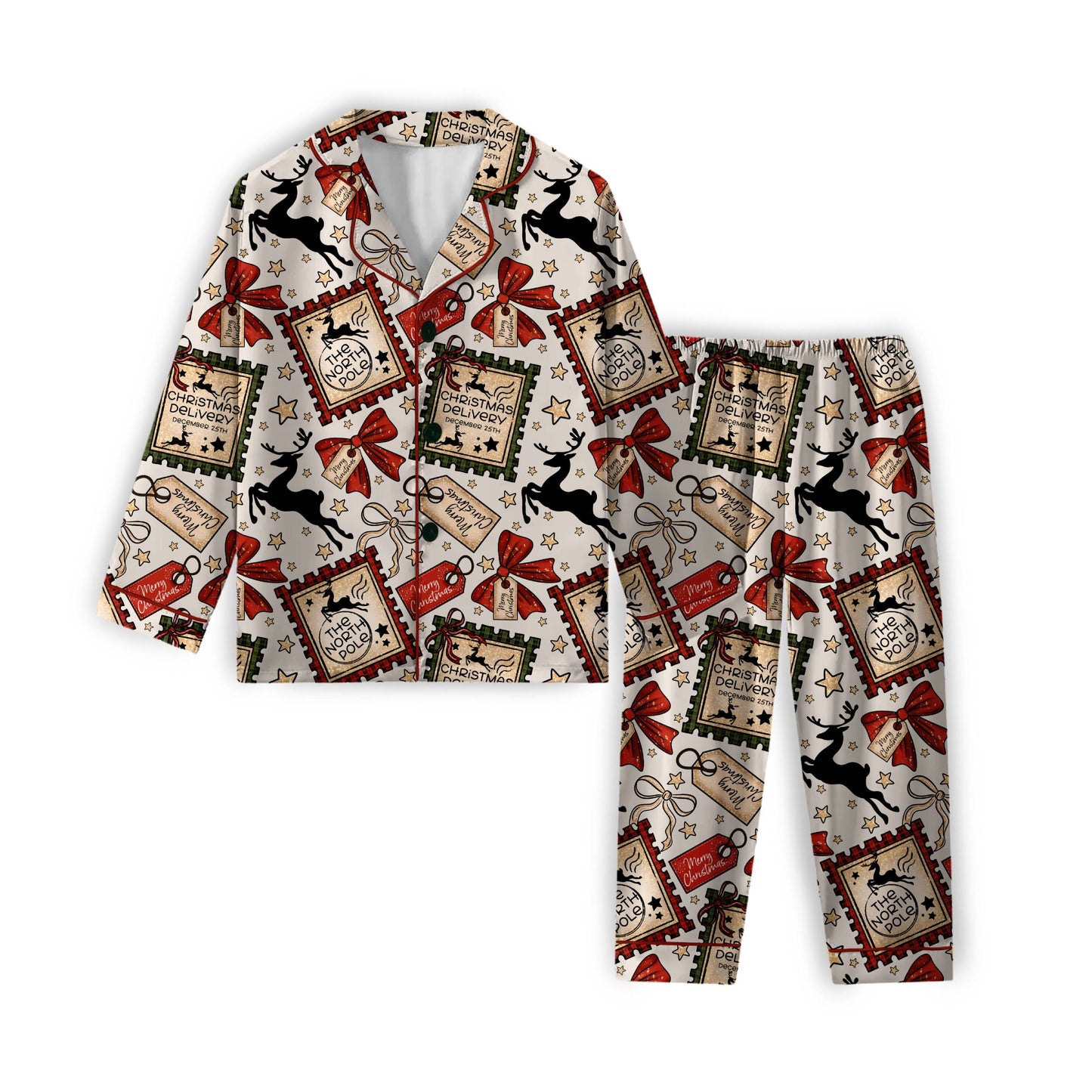 Letters to Santa Women's Bamboo Matching Lounge Set **PreOrder**