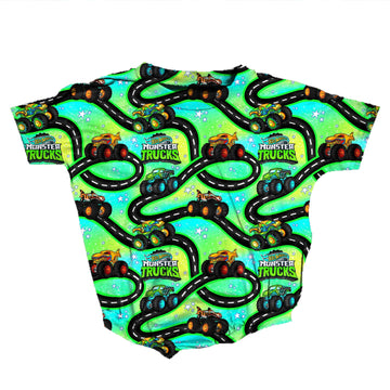 Monster Mayhem Romper *RTS*