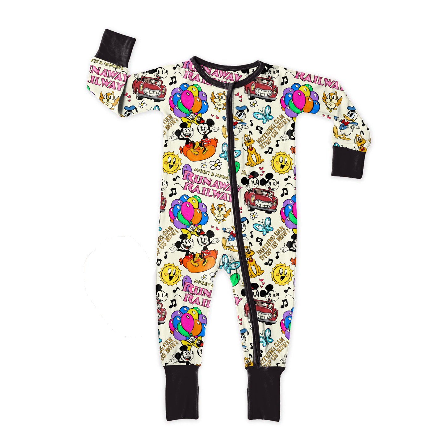 Nothing Can Stop Us Now Zipper Sleeper *RTS*