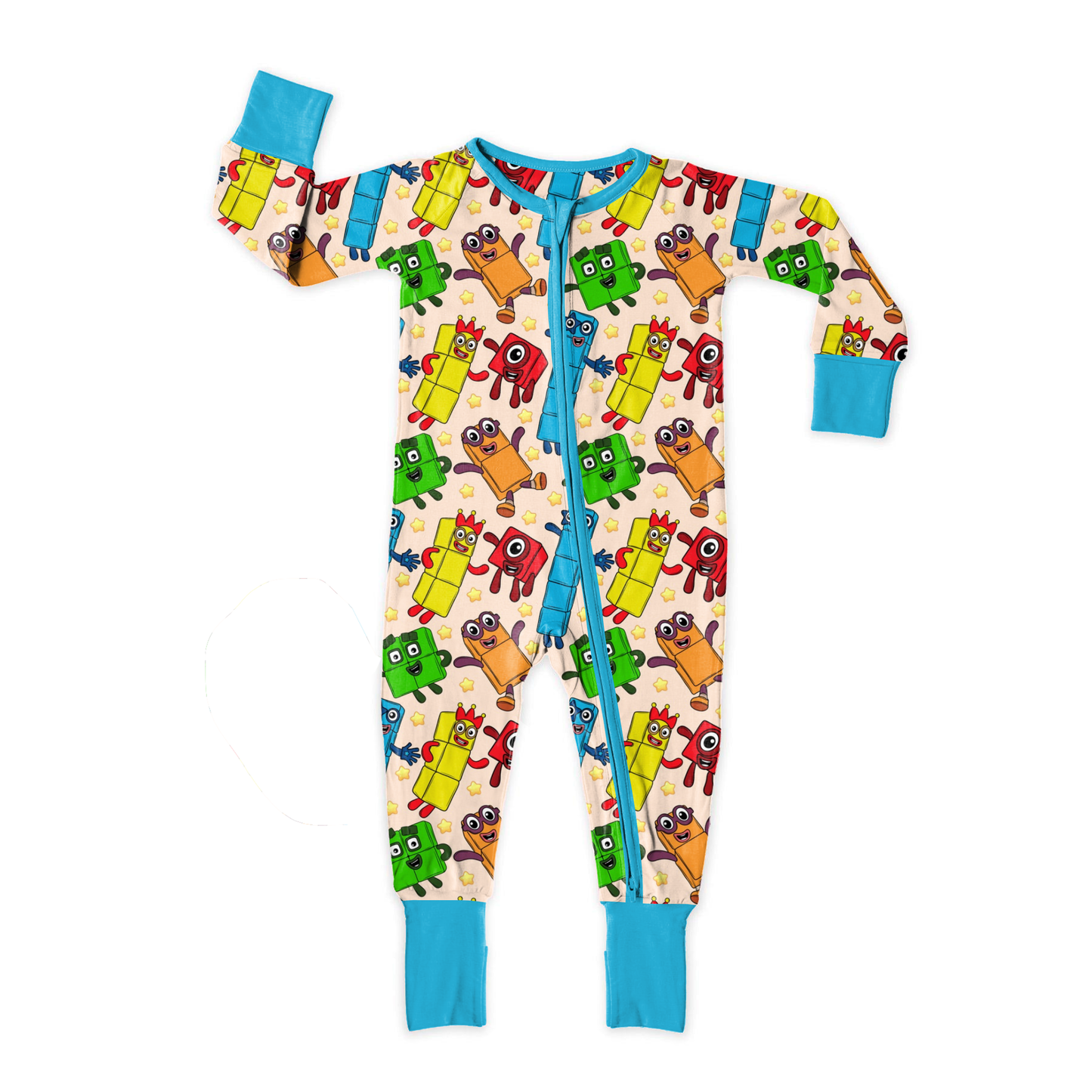 Number Buddies Zipper Sleeper *RTS*