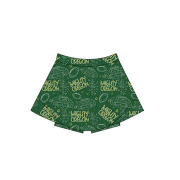Mighty Oregon! Adult Active Wear Skirt *RTS*