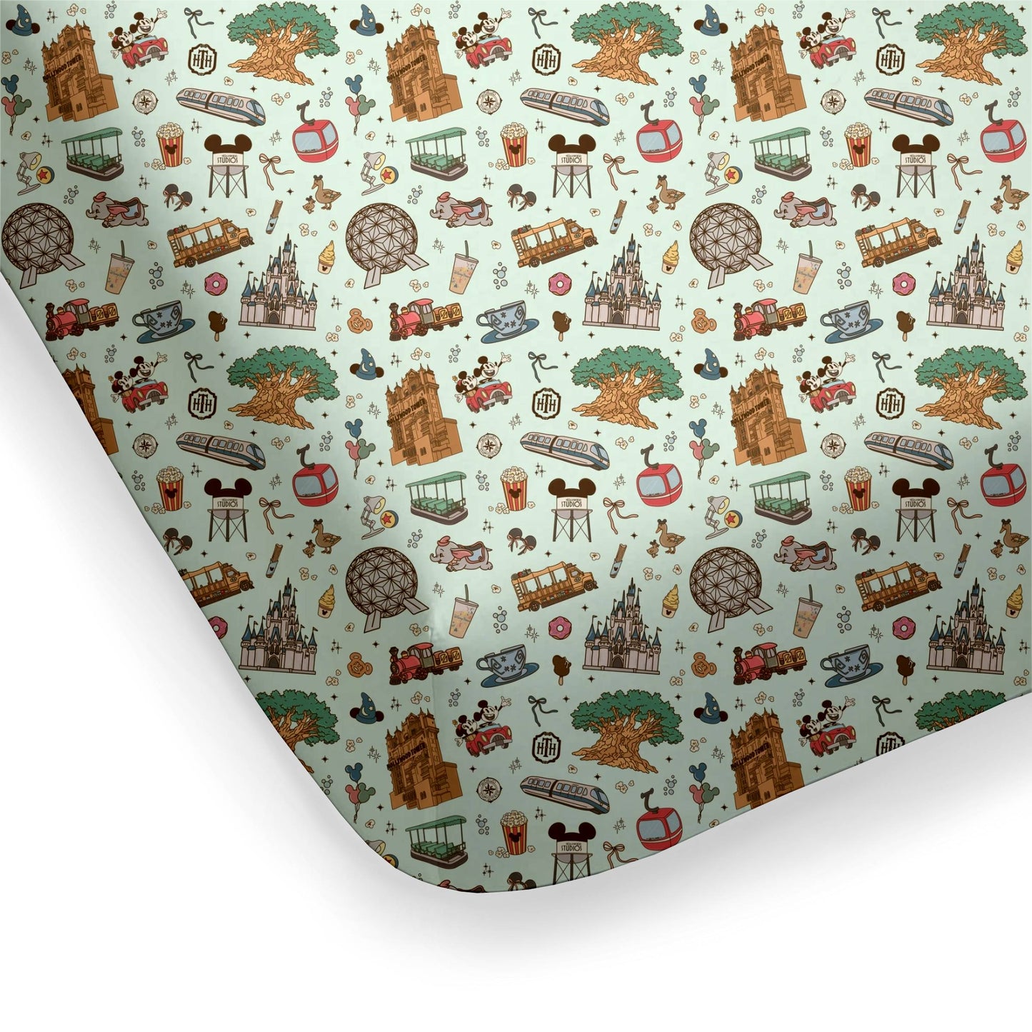 Dreamy Park Days Crib Sheet *RTS*