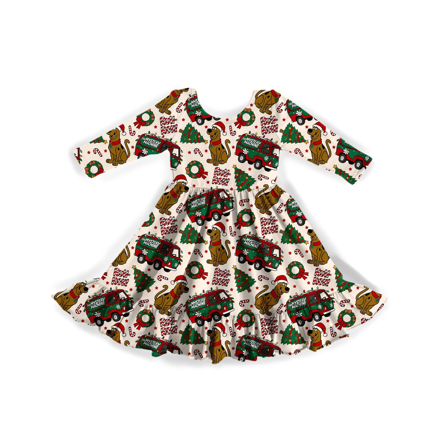 Merry Mystery Solvers Youth Twirl Dress **PreOrder**