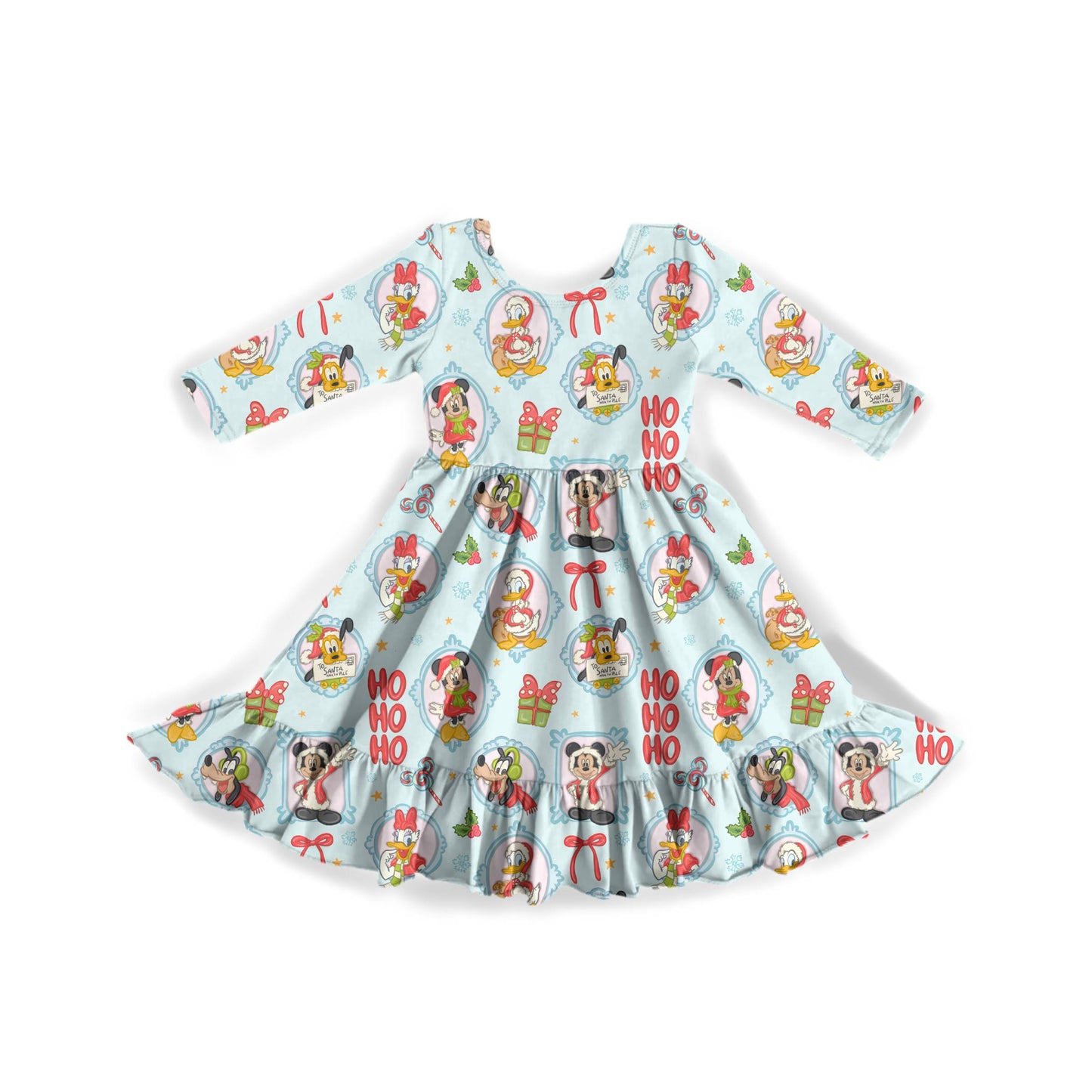 Festive Friends Youth Twirl Dress **PreOrder**
