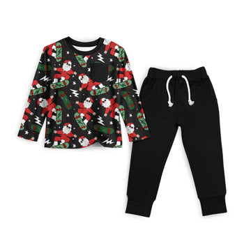 Skater Claus Boys Pant Set **PreOrder**