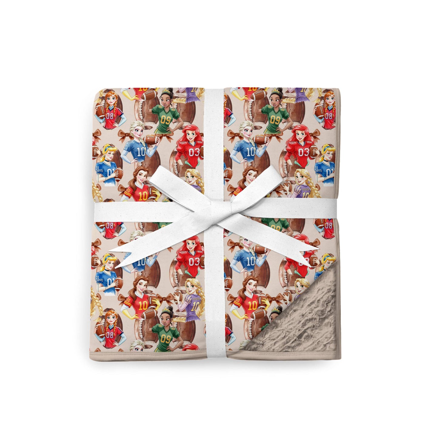 Fairytale Football Plush Blanket **PreOrder**