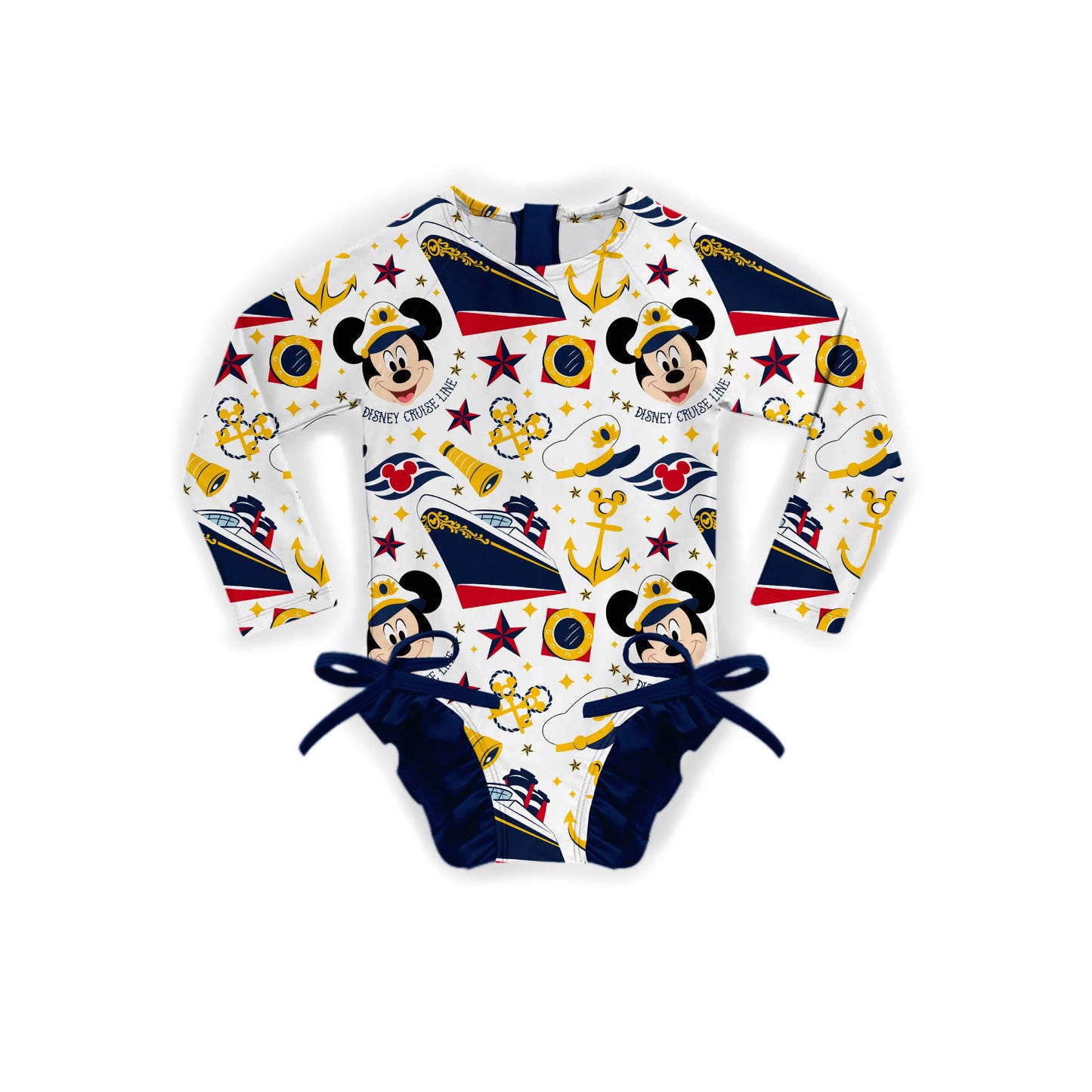 Sea You Real Soon Rashguard One-Peice Swimwear *RTS*
